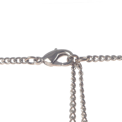 Chanel Pearl Crystal Large Camellia Pendant Necklace Light Gold 5 of 7