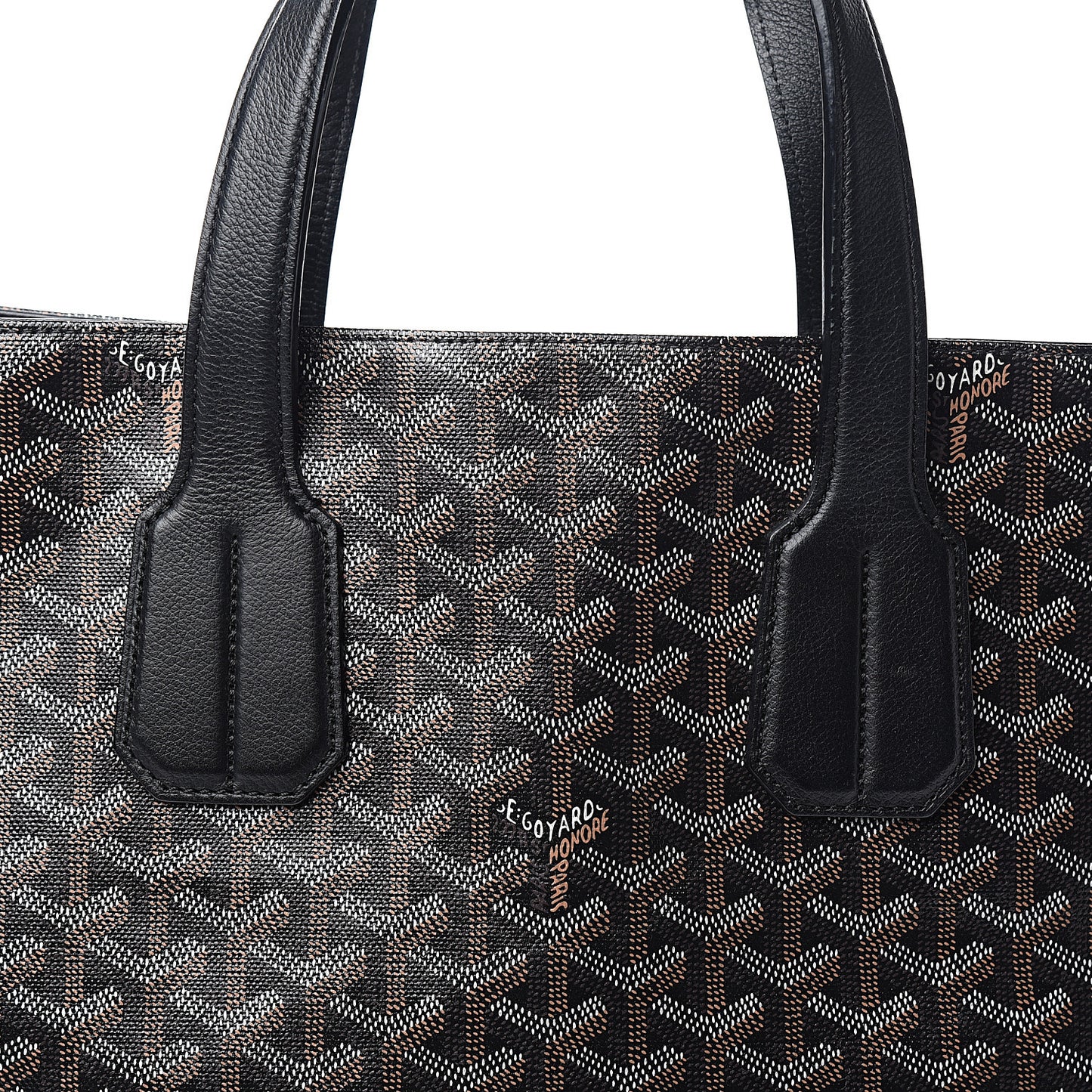 Goyardine Voltaire III Tote Black