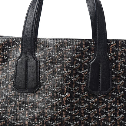Goyard Goyardine Voltaire III Tote Black 13 of 13
