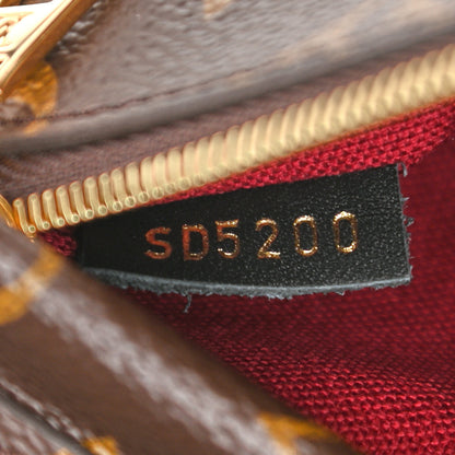 Louis Vuitton Monogram Montsouris PM Black 7 of 9