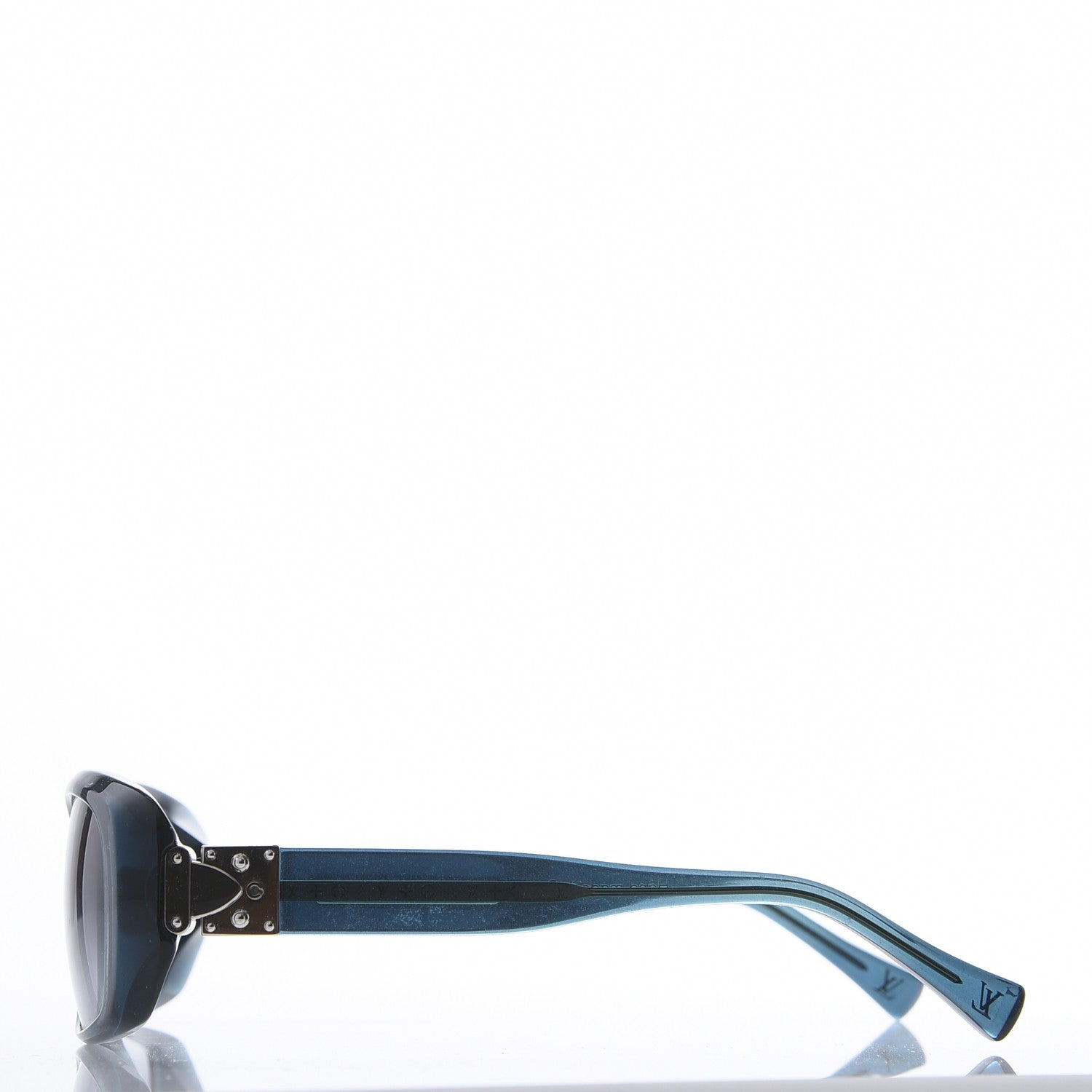 Louis Vuitton Acetate Soupcon GM Sunglasses Z0069E Blue 3 of 8