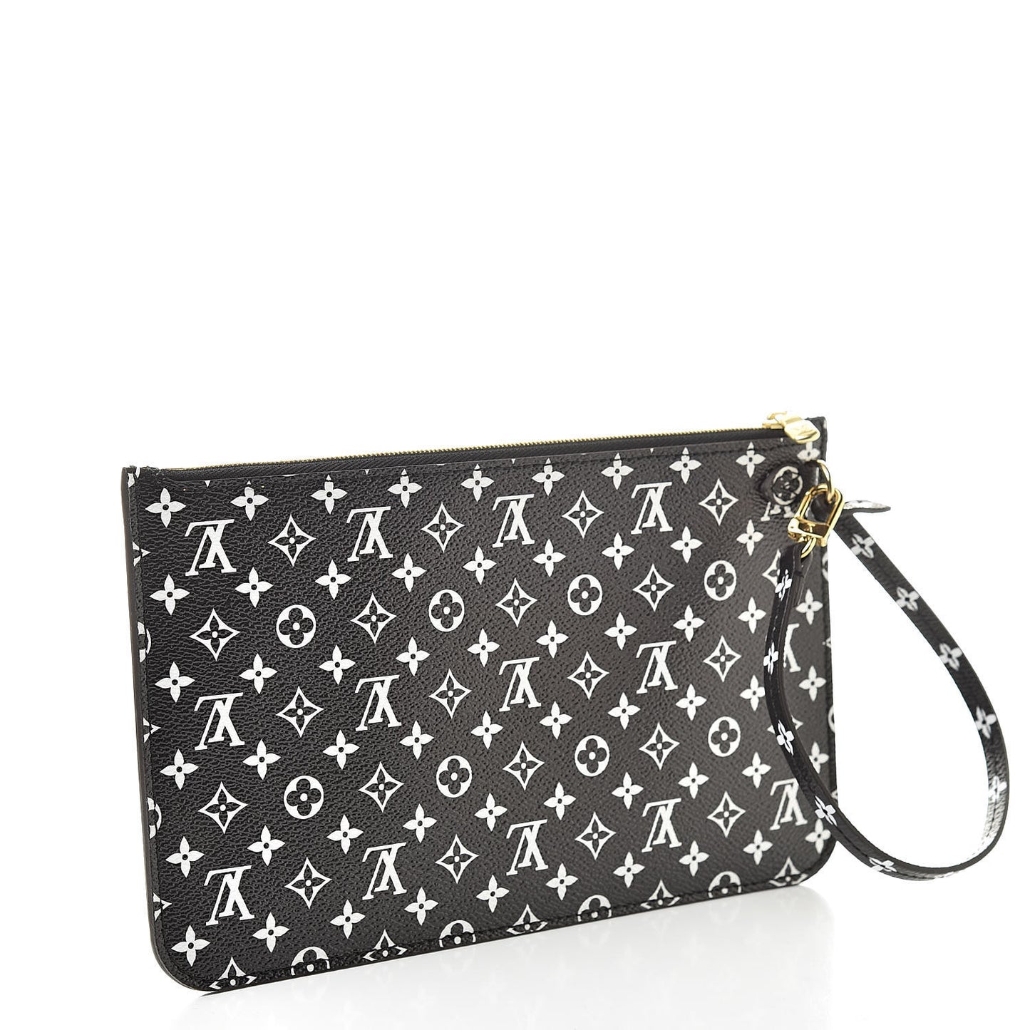 Monogram Giant Jungle Neverfull MM GM Pochette Black
