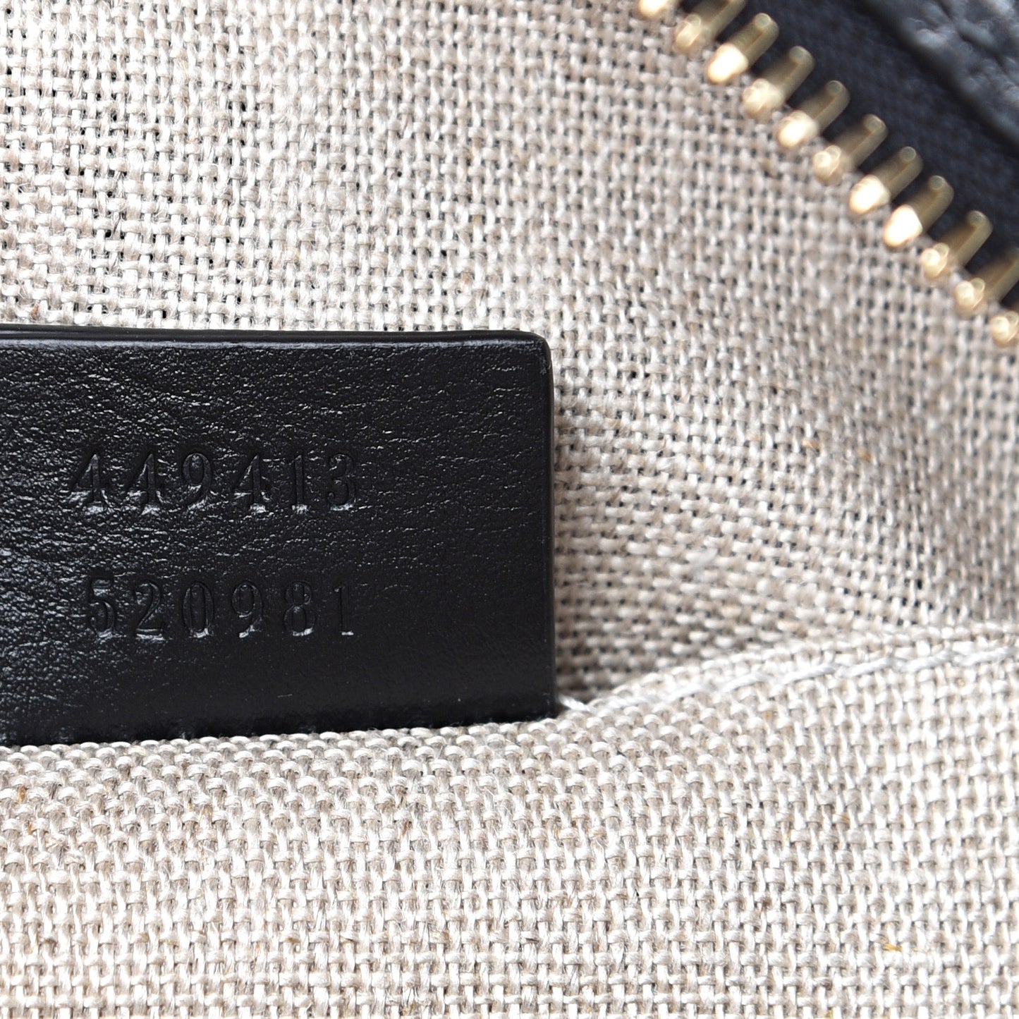 Microguccissima Mini Bree Messenger Bag Black