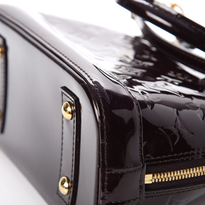 Louis Vuitton Vernis Alma BB Amarante 12 of 12