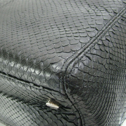 Chanel Python Cerf Shopper Black 7 of 11