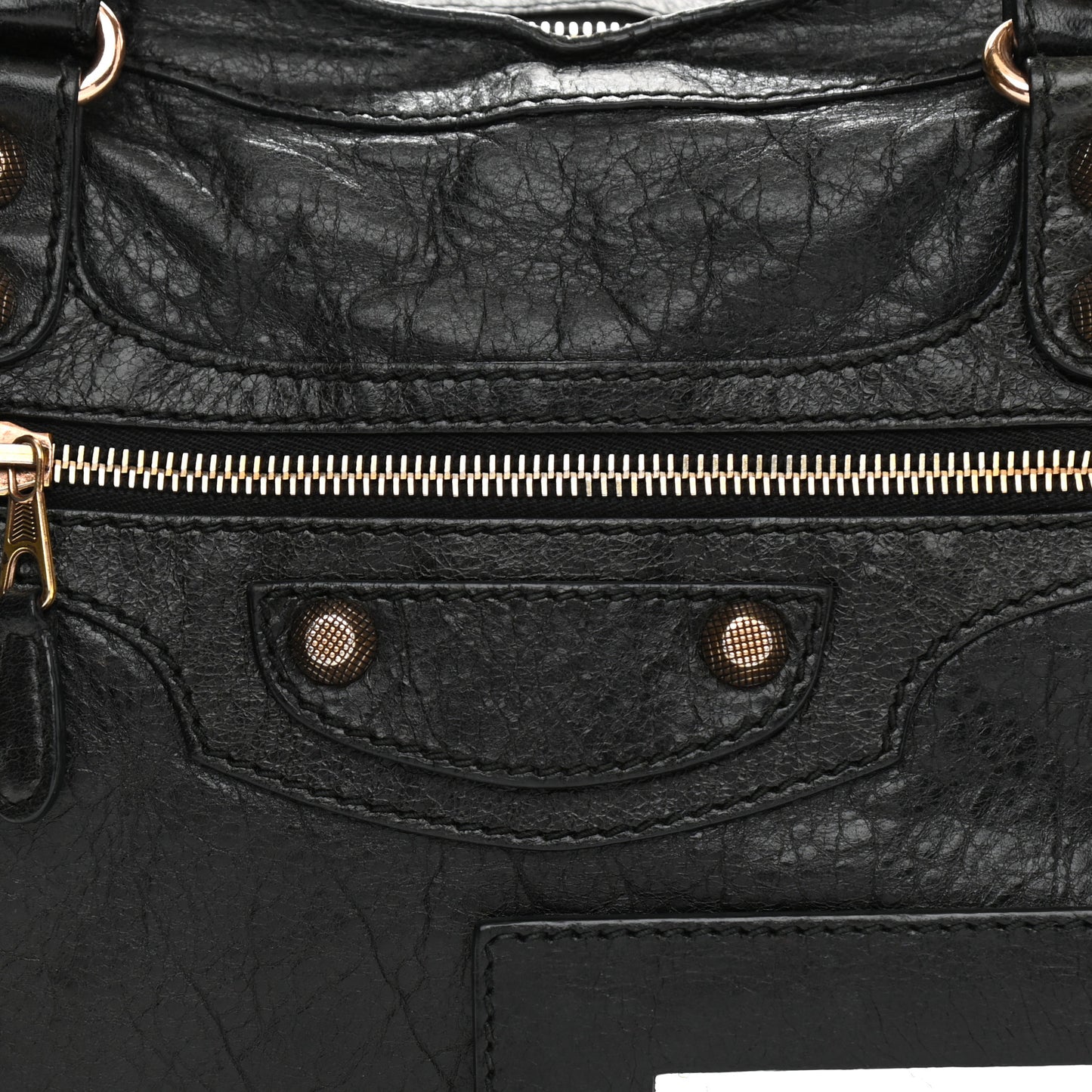 Agneau Giant 12 Gold Hardware City Black