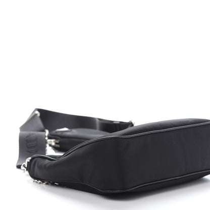 Prada Nylon Re-Edition 2005 Shoulder Bag Black 7 of 12