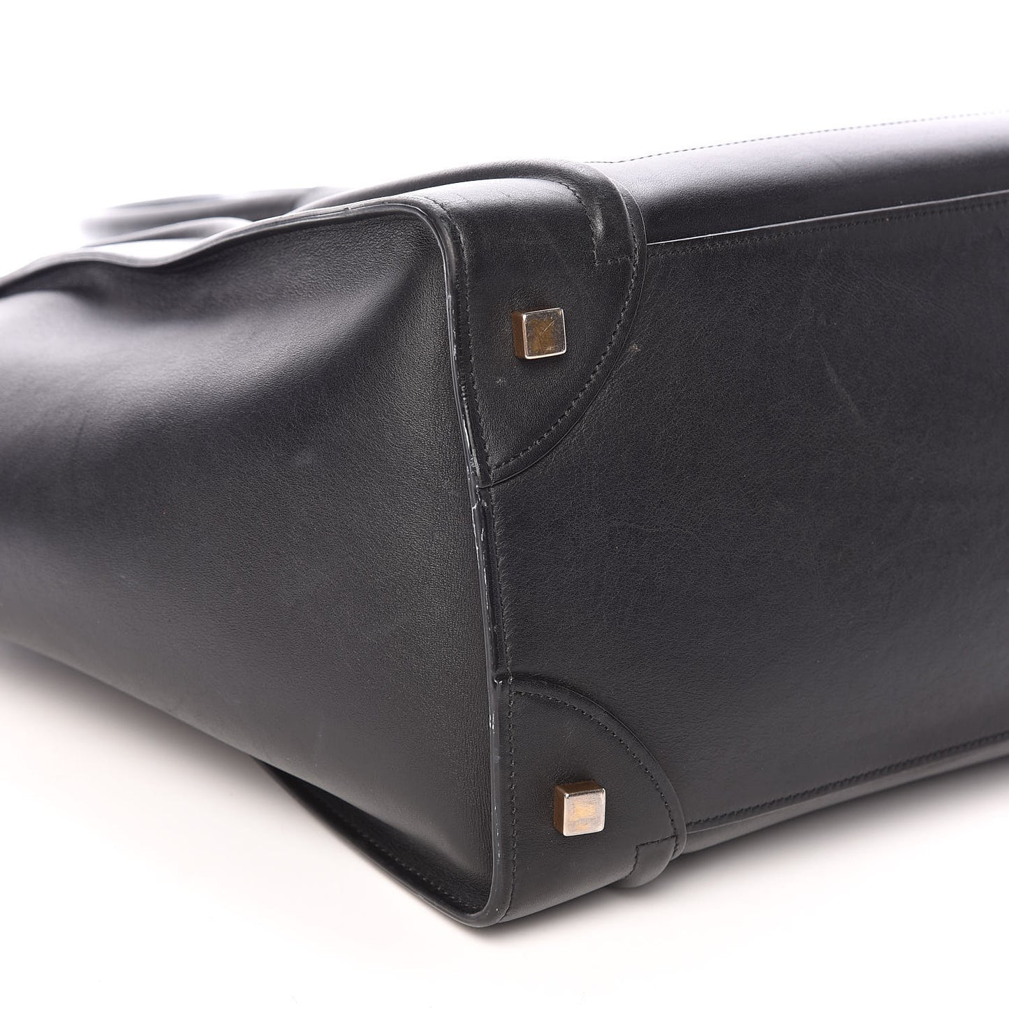 Smooth Calfskin Mini Luggage Black