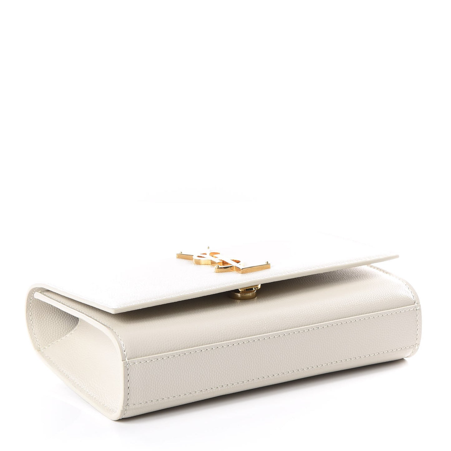 Grain De Poudre Monogram Kate Belt Bag Blanc Vintage