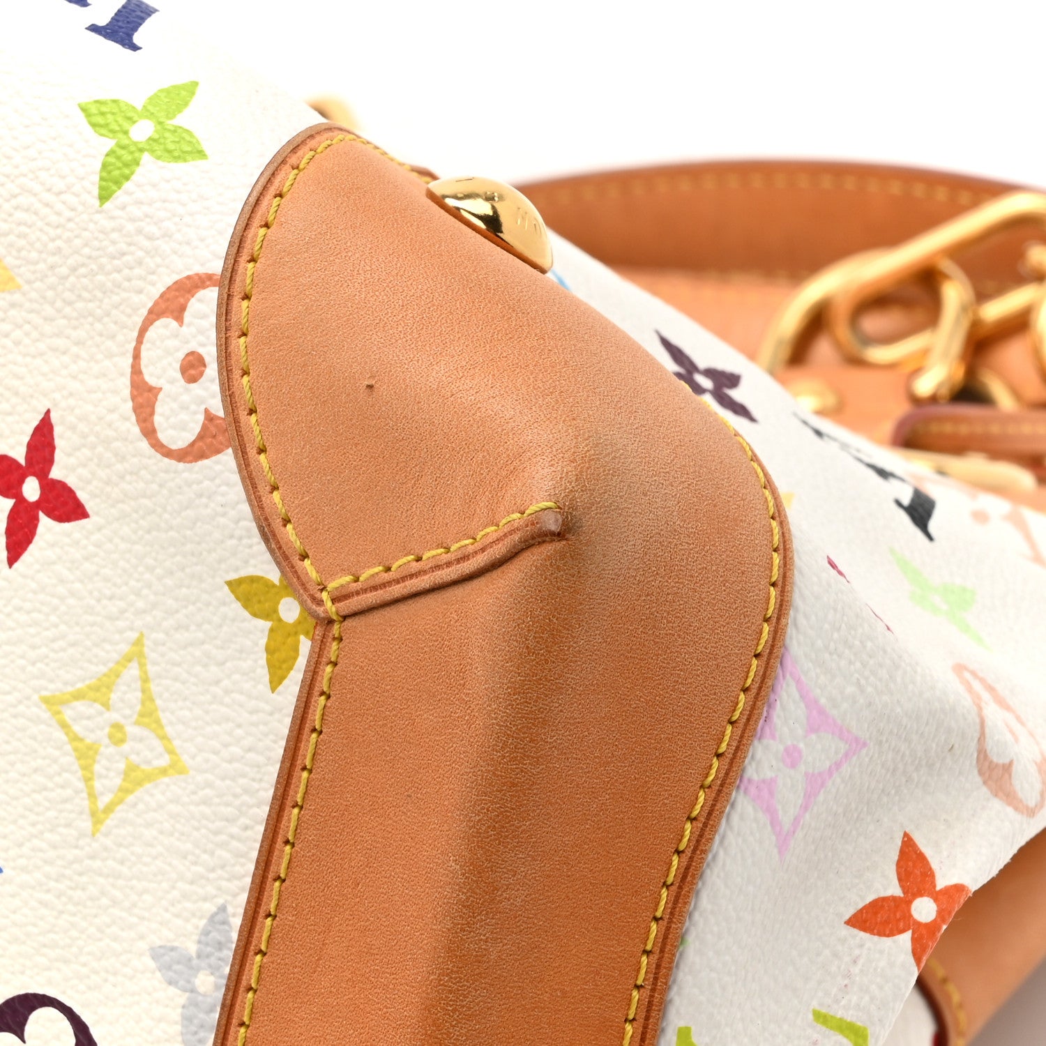Louis Vuitton Monogram Multicolor Ursula White 15 of 16