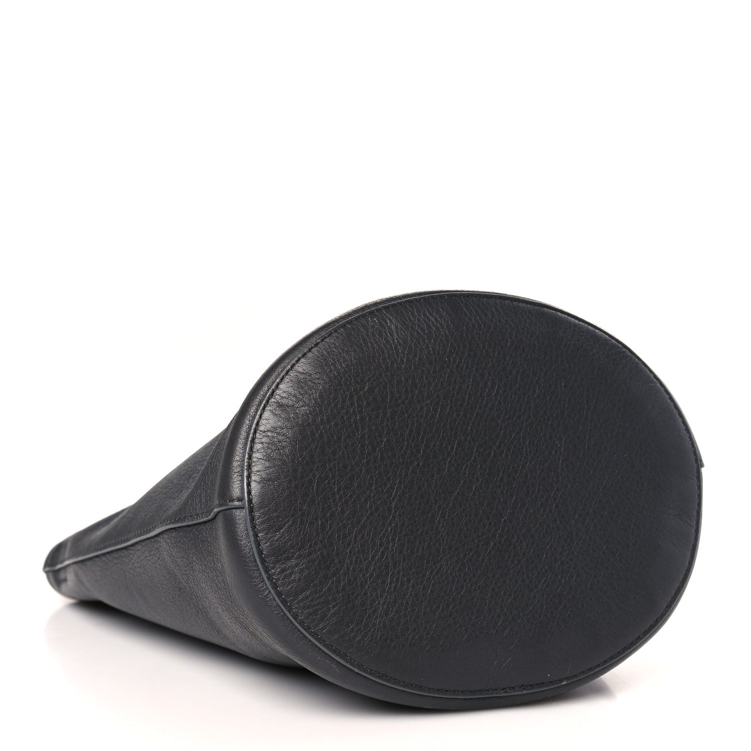 Mansur Gavriel Pebbled Calfskin Zip Bucket Bag Aglio 4 of 9