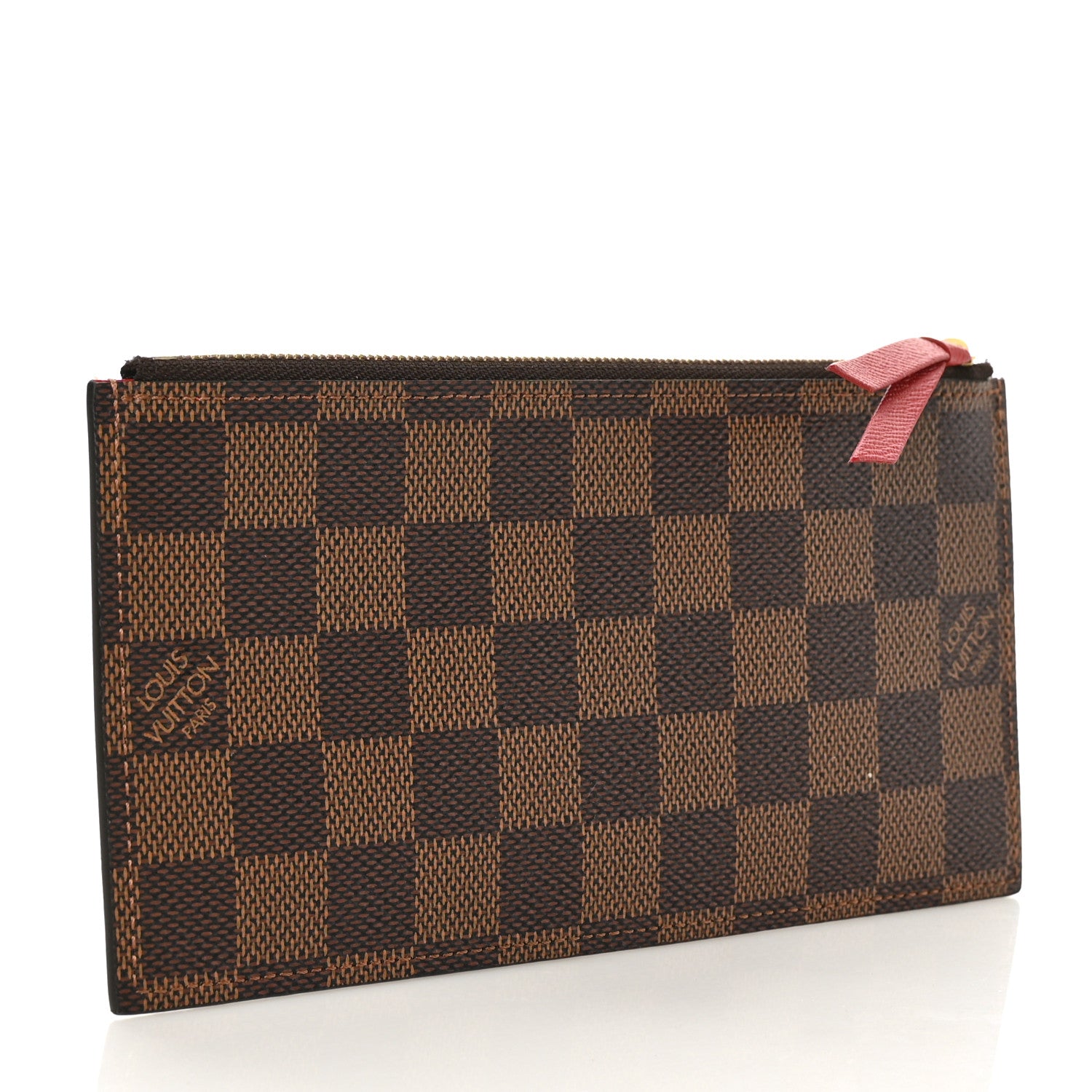 Louis Vuitton Damier Ebene Felicie Chain Wallet Zippered Insert 3 of 6