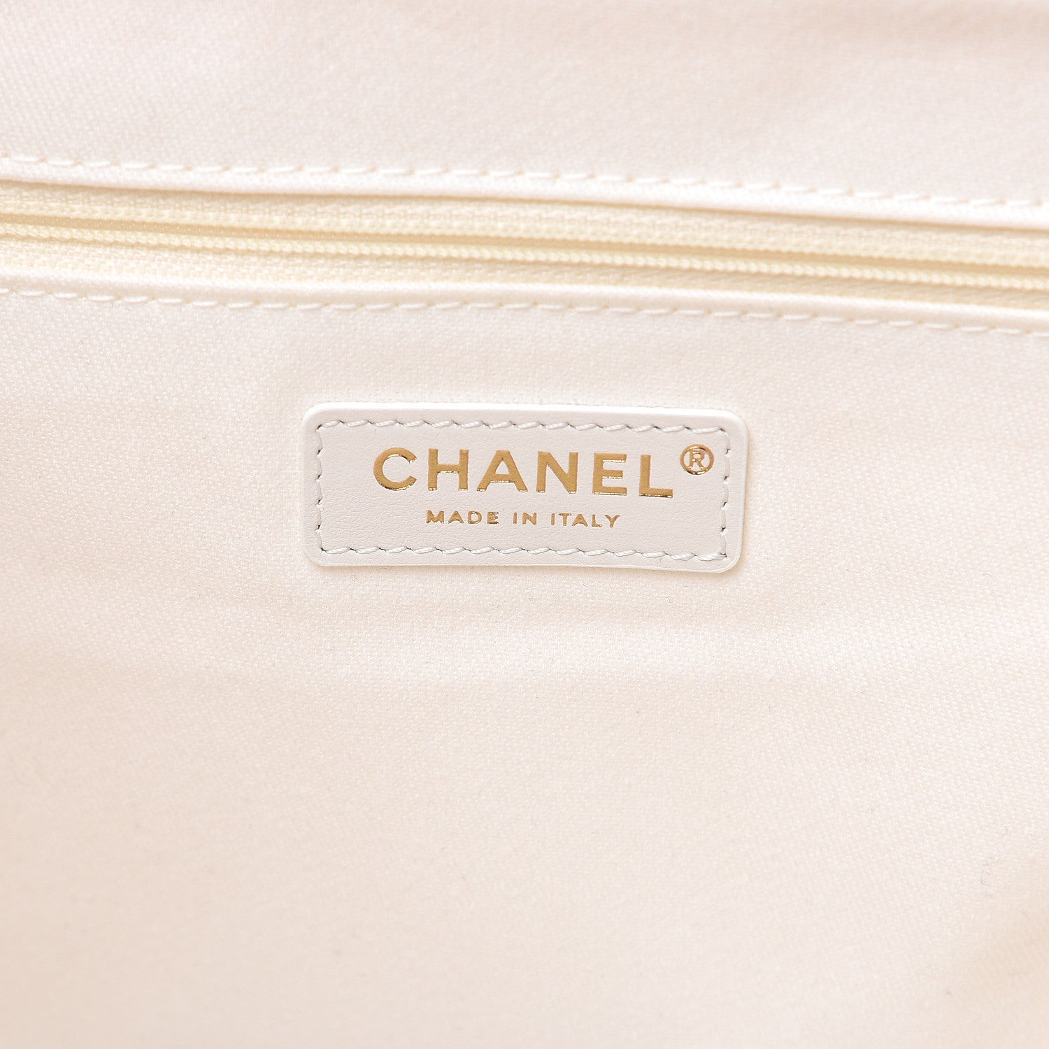 Chanel Canvas Pearl Large Deauville Tote Ecru Beige 6 of 10