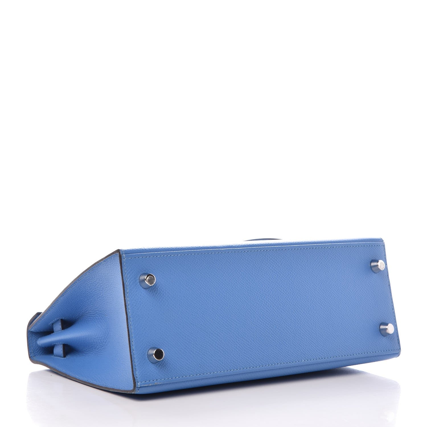 Hermes Epsom Kelly Sellier 25 Bleu Paradis 6 of 39