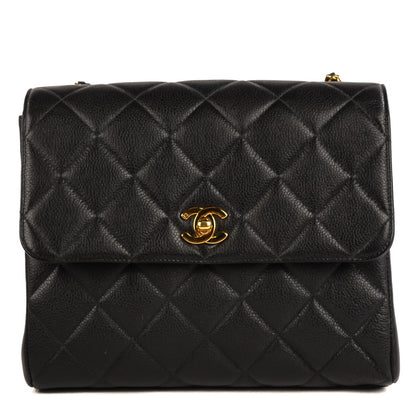 Chanel Caviar Quilted Medium Flap Shoulder Bag Black 1 of 9