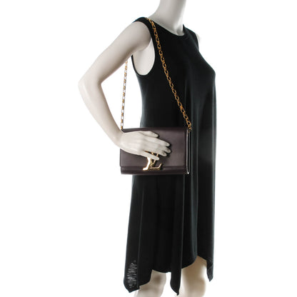 Louis Vuitton Calfskin Chain Louise GM Amarante 2 of 7