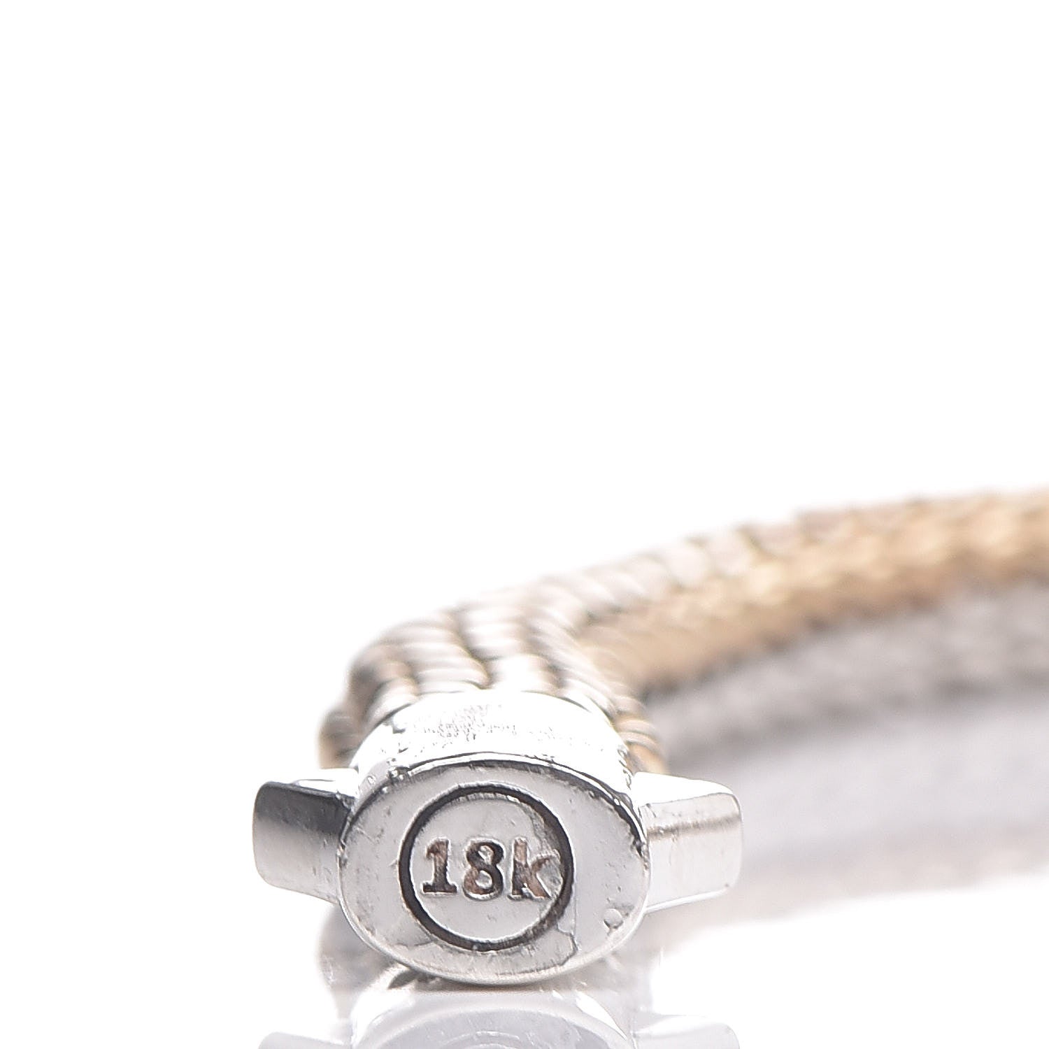 John Hardy Sterling Silver 18K Yellow Gold 7mm Classic Chain Reversible Bracelet 5 of 5