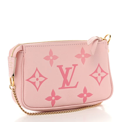 Louis Vuitton Empreinte Monogram Giant By The Pool Mini Pochette Accessories Bouton De Rose 3 of 9