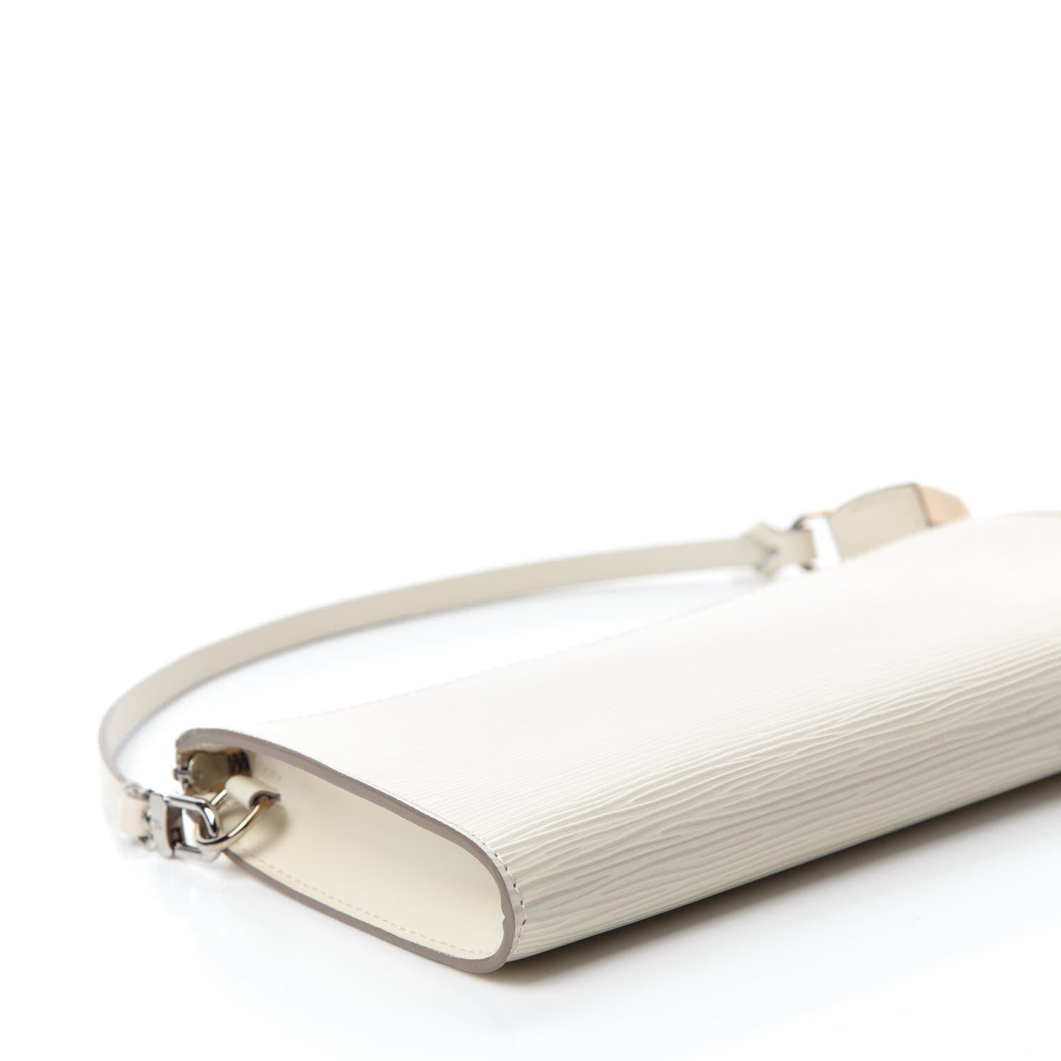 Louis Vuitton Epi Pochette Accessories 24 Ivory 6 of 12