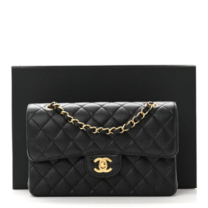 Chanel Caviar Quilted Small Double Flap Black 11 of 11