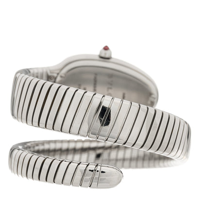 Bulgari Stainless Steel 35mm Serpenti Tubogas Quartz Watch Black 3 of 5
