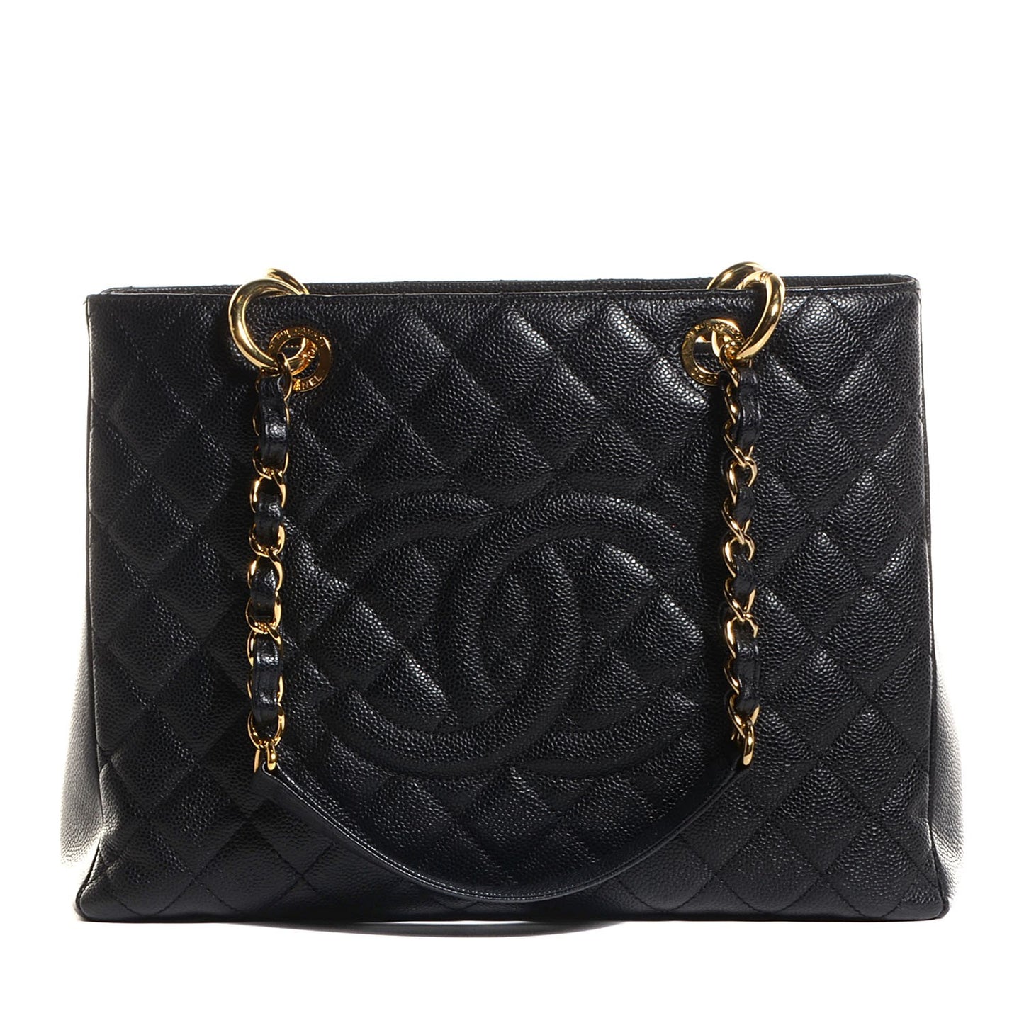 Caviar Grand Shopping Tote GST Black