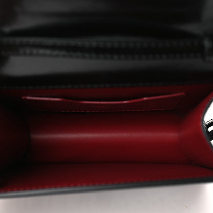 Off-White Glazed Calfskin Jitney 0.7 Not For Sale Crossbody Bag Black 4 of 8