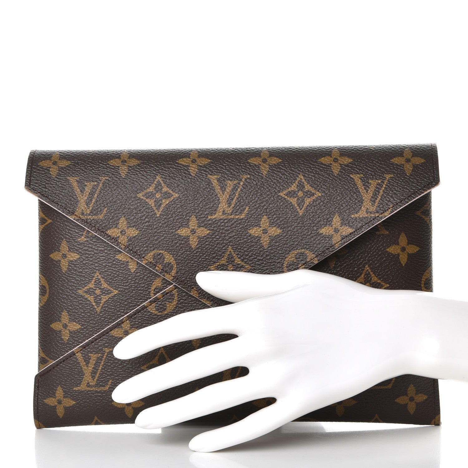 Louis Vuitton Monogram Large Kirigami Pochette Insert Rose Ballerine 2 of 7