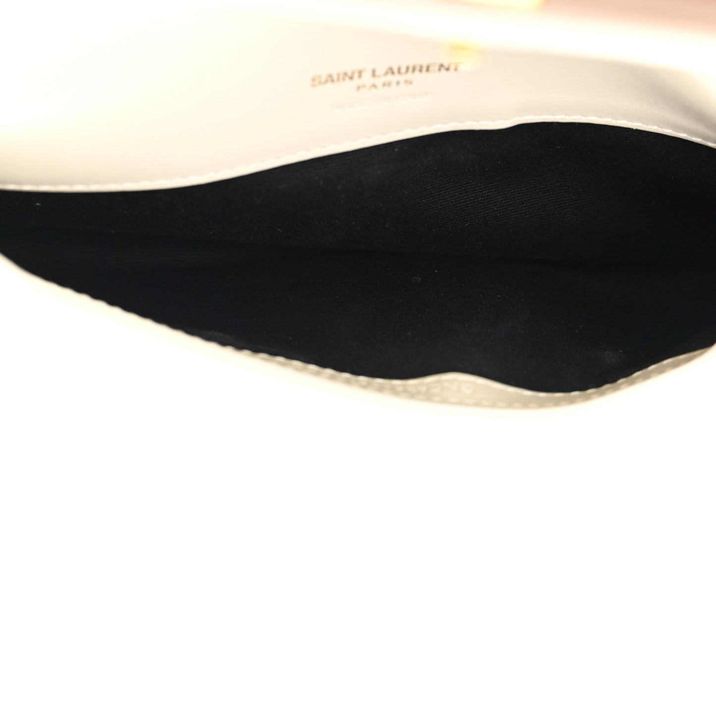 Smooth Calfskin Monogram Phone Holder Crossbody Crema Soft