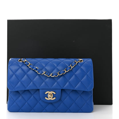 Chanel Caviar Quilted Small Double Flap Dark Blue 11 of 11