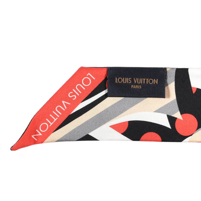 Louis Vuitton Silk Pop Monogram BB Bandeau Red 3 of 5