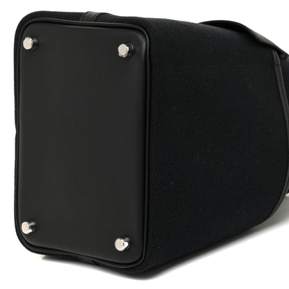 Hermes Toile Goeland Swift Cargo Picotin Lock 18 Black 9 of 10