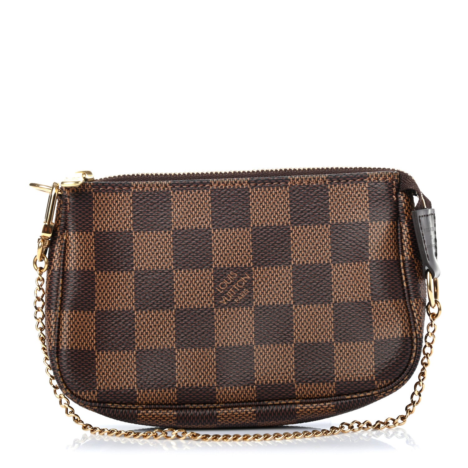 Louis Vuitton Damier Ebene Mini Pochette Accessories 1 of 7