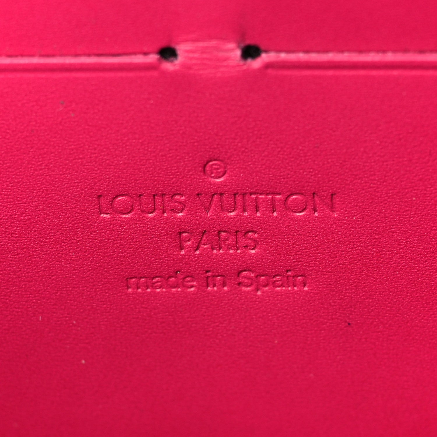 Louis Vuitton Vernis Ikat Zippy Wallet Rose Indien 6 of 7