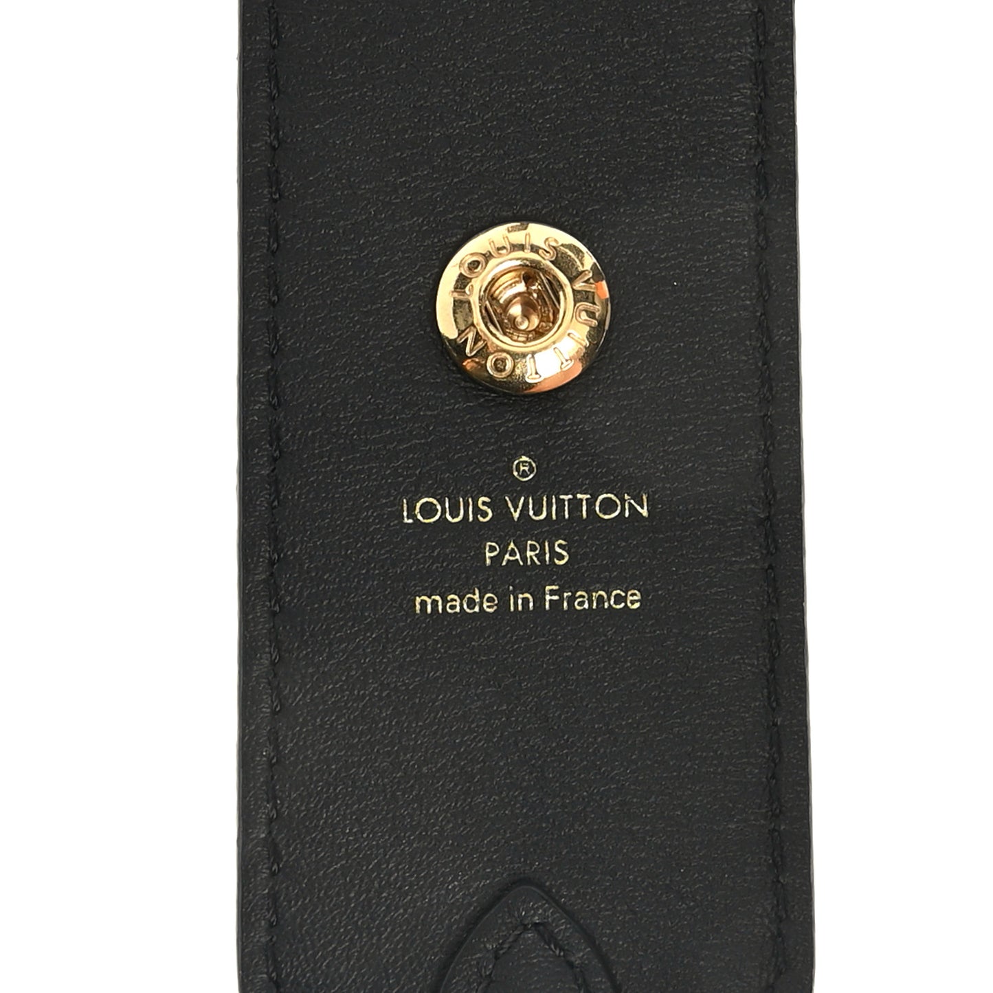 Monogram Adjustable Bandouliere Shoulder Strap Black