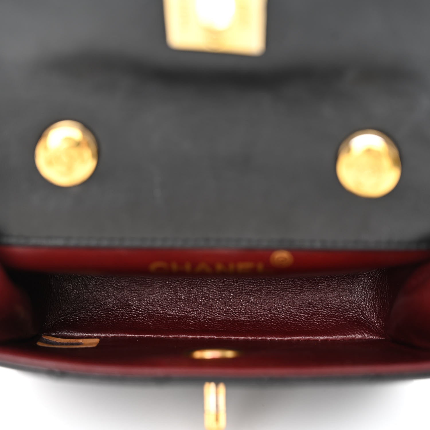 Chanel Lambskin Quilted Extra Mini Flap Black 5 of 12