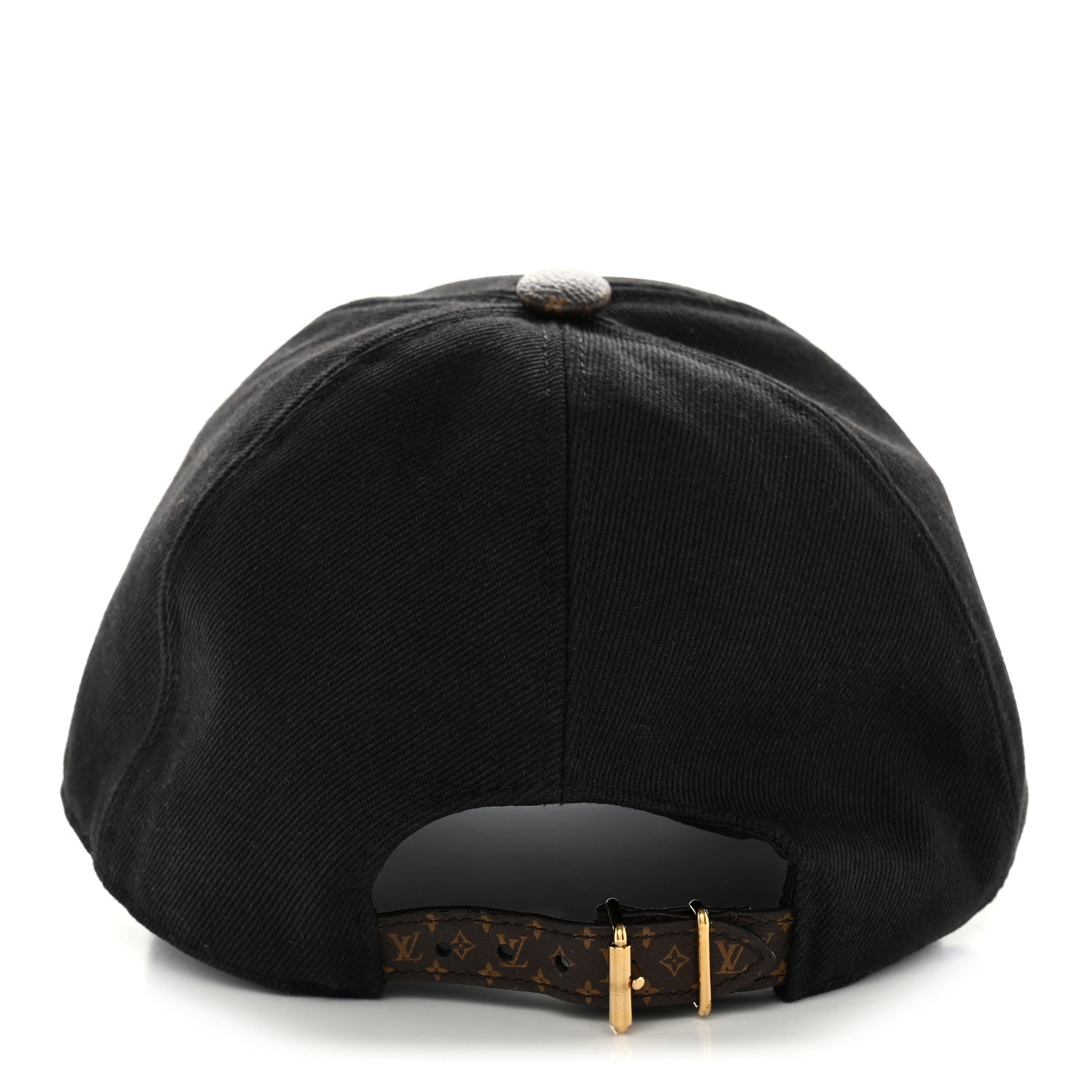 Louis Vuitton Monogram Cotton Jacquard Embroidered LV Day Cap M Black 5 of 11