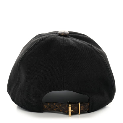 Louis Vuitton Monogram Cotton Jacquard Embroidered LV Day Cap M Black 5 of 11