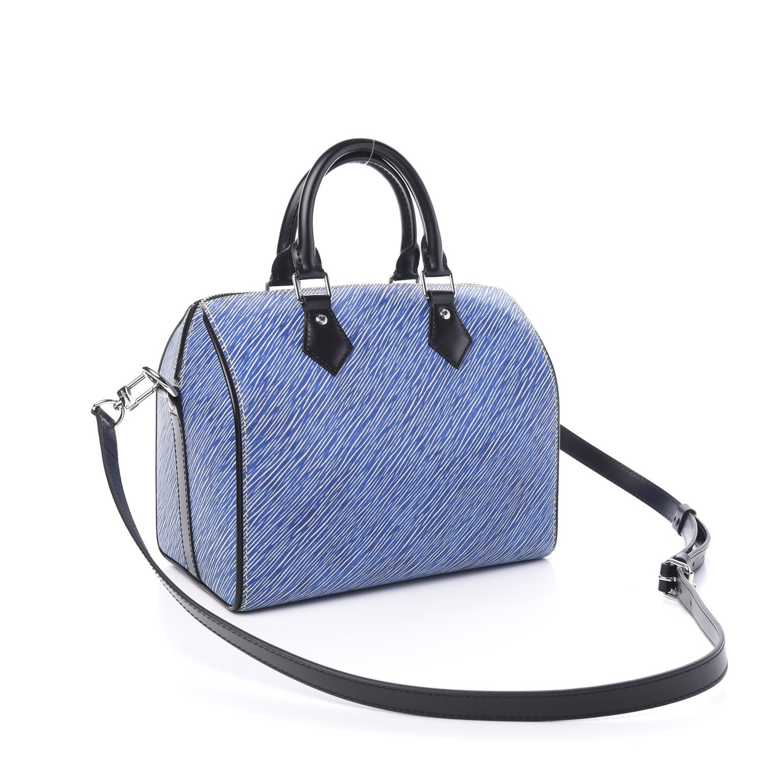 Louis Vuitton Epi Speedy Bandouliere 25 Denim Light 2 of 8