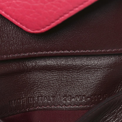 Christian Dior Bullcalf Diorissimo Medium Envelope Wallet Rose Passion 7 of 7
