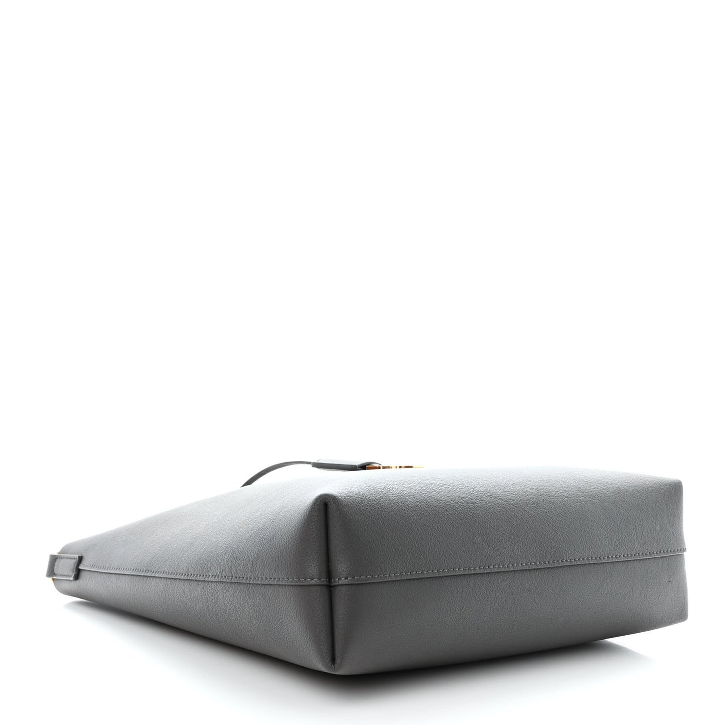 Calfskin Toy Shopping Tote Earth Grey