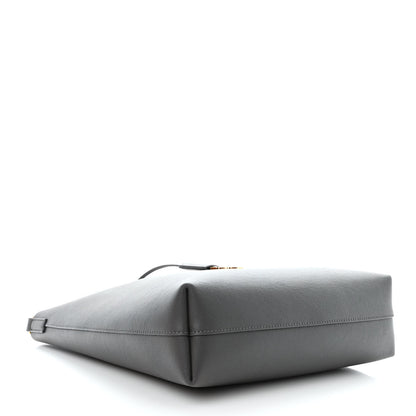 Saint Laurent Calfskin Toy Shopping Tote Earth Grey 4 of 13
