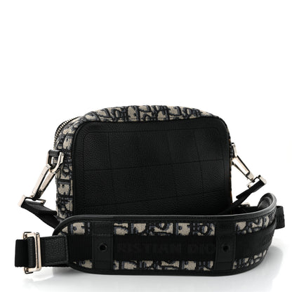Christian Dior HOMME Oblique Safari Messenger Blue 3 of 11
