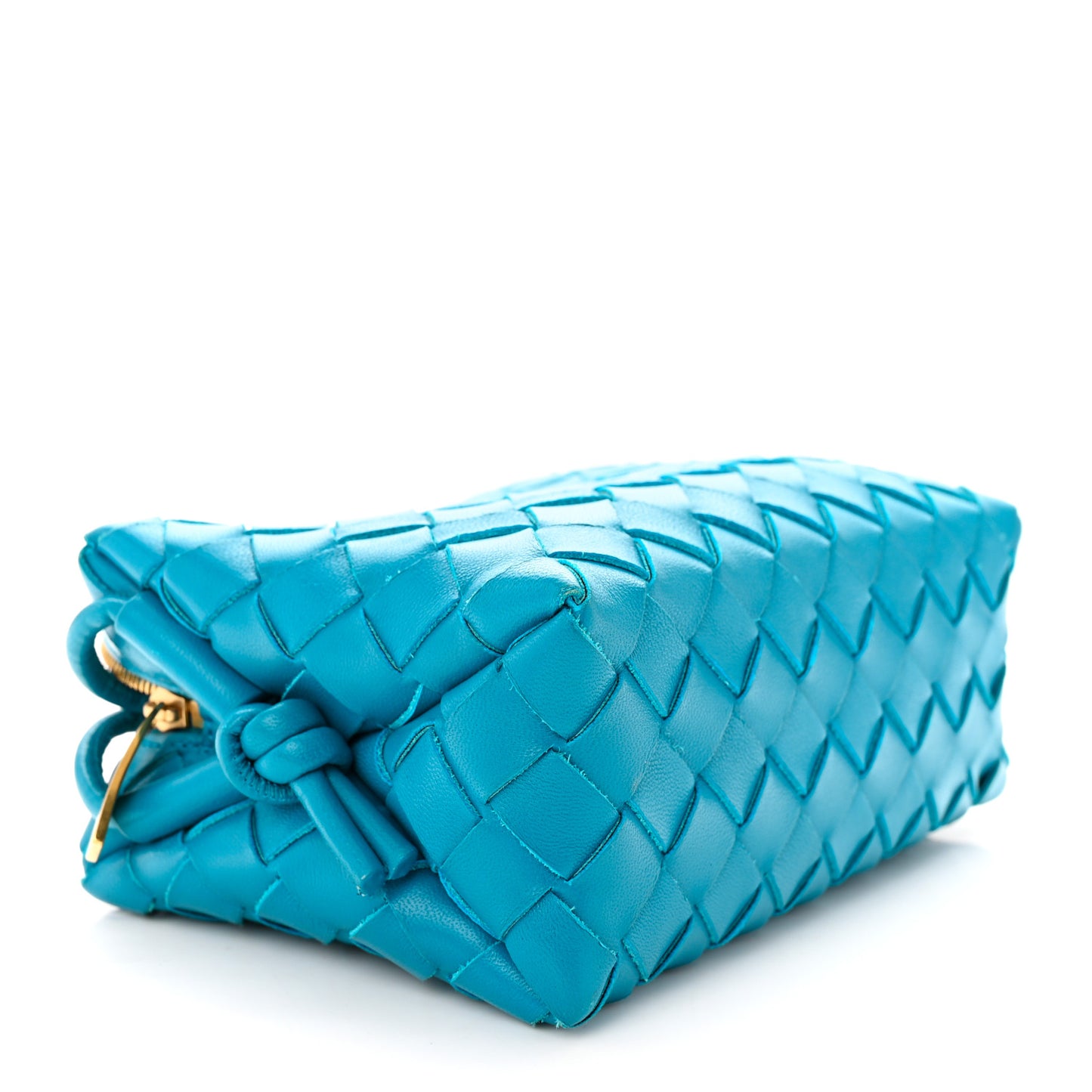 Nappa Intrecciato Mini Loop Camera Bag Blueprint