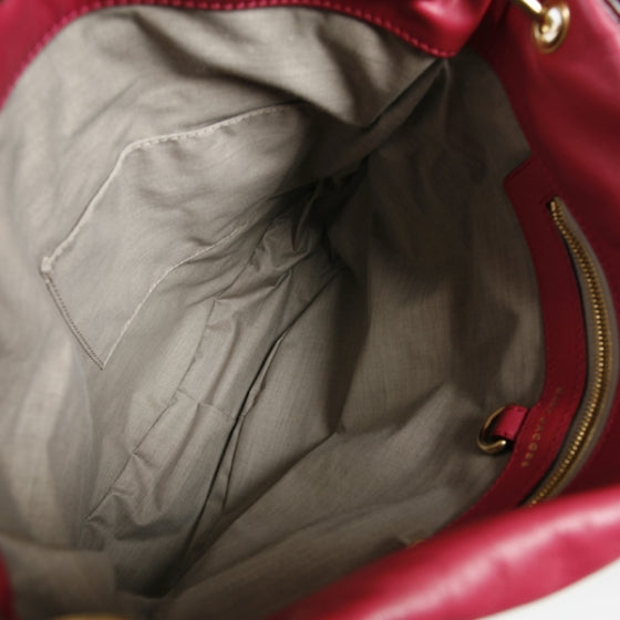 Marc Jacobs Leather Multi-Buckle Hobo Fuchsia 10 of 11