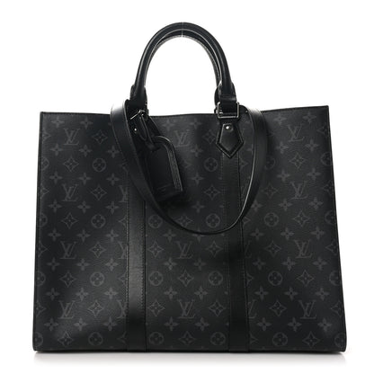 Louis Vuitton Monogram Eclipse Sac Plat 24H 1 of 9