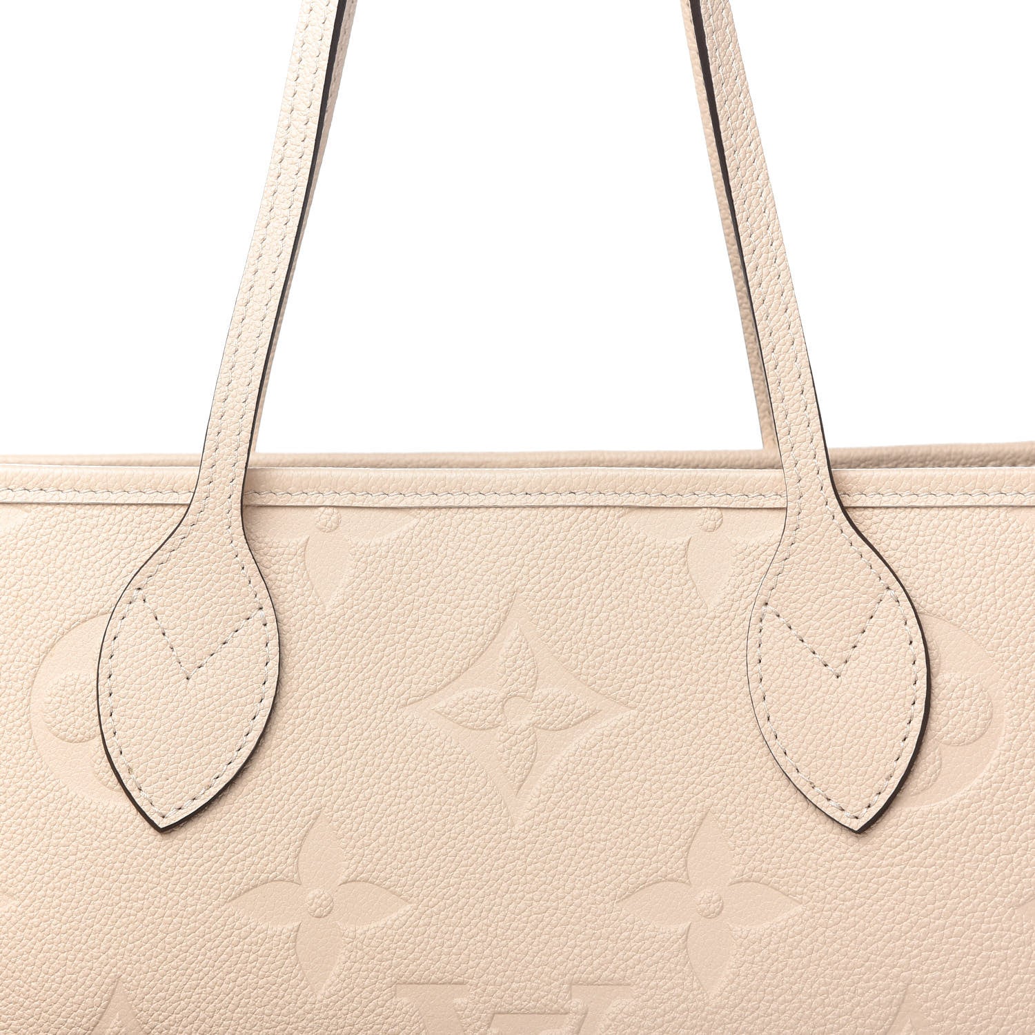 Louis Vuitton Empreinte Monogram Giant Neverfull MM Cream 10 of 10
