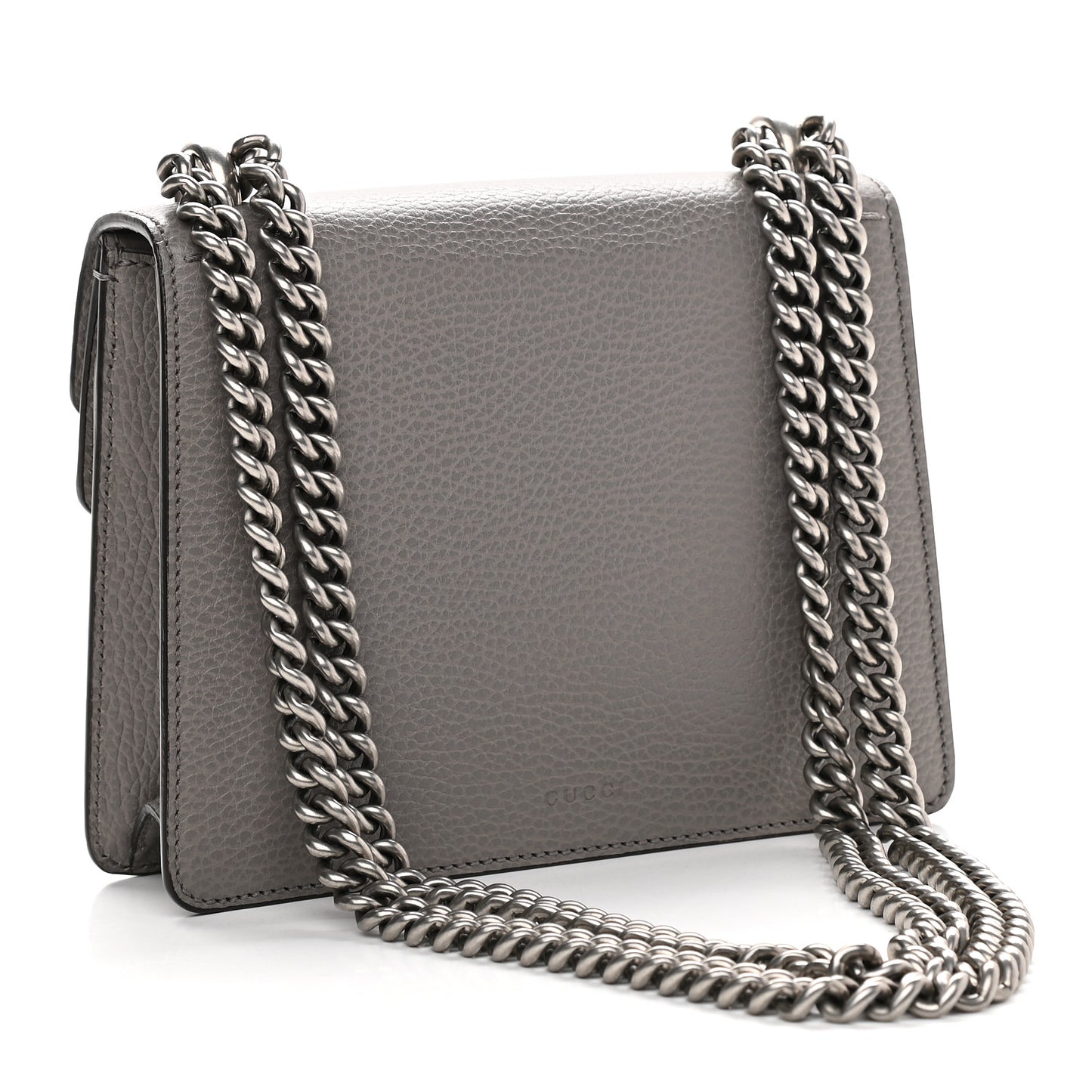 Calfskin Mini Dionysus Shoulder Bag Dusty Grey