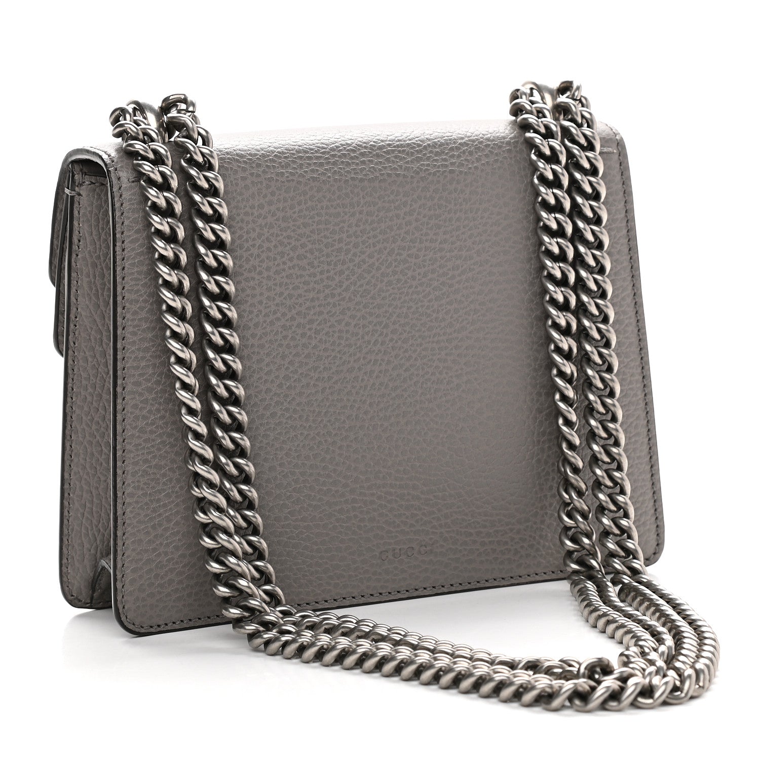 Gucci Calfskin Mini Dionysus Shoulder Bag Dusty Grey 3 of 10