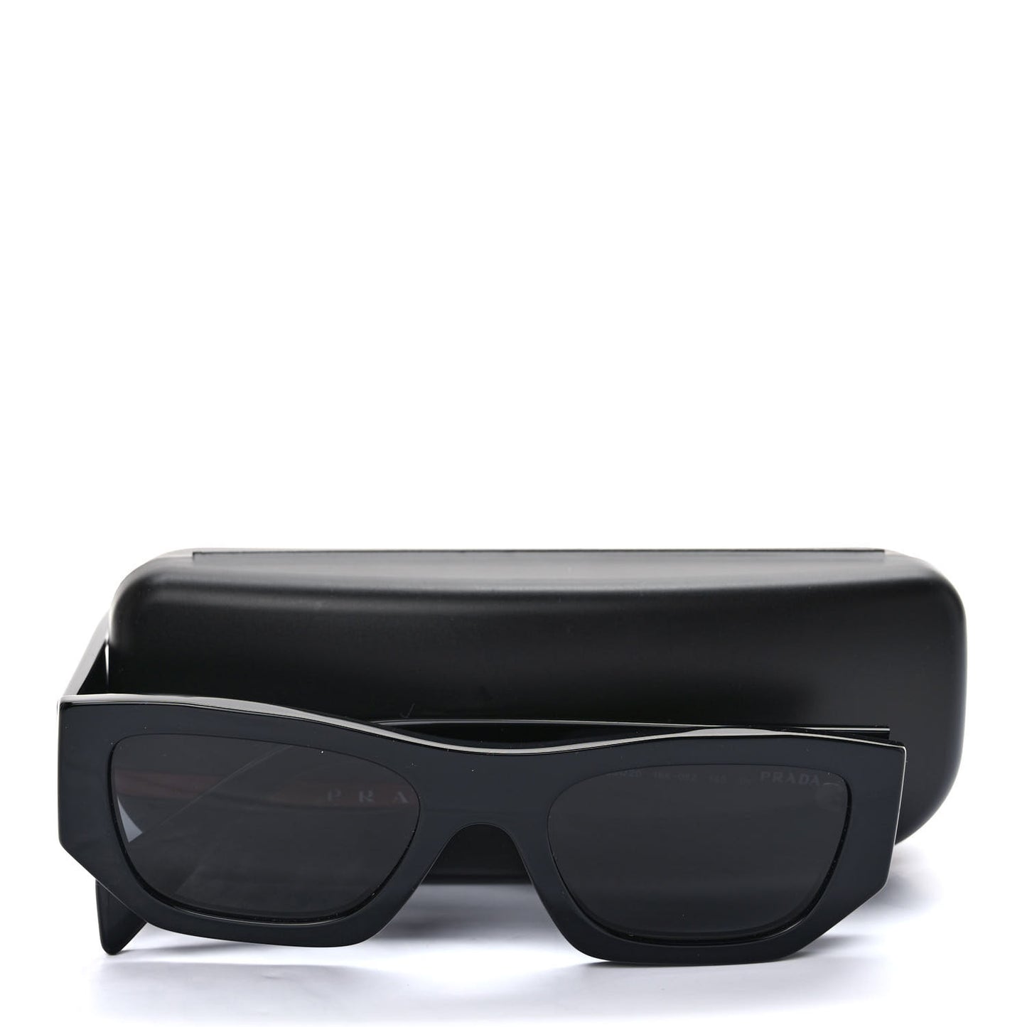 Acetate Pillow Sunglasses SPR A01 Black